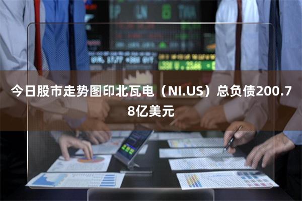 今日股市走势图印北瓦电（NI.US）总负债200.78亿美元