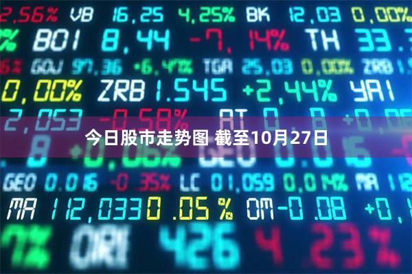 今日股市走势图 　　截至10月27日